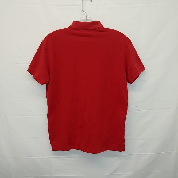 Ralph Lauren Mens Red Polo T-Shirt - Picture 3 of 8
